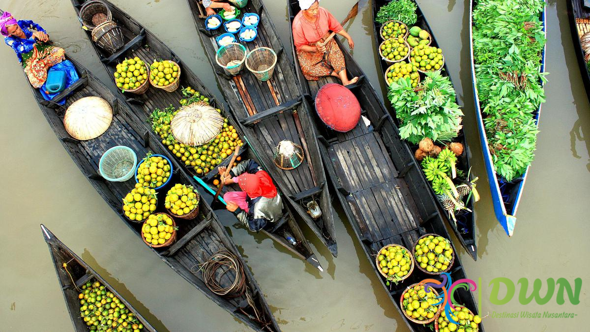 Pasar Terapung Lok Baintan: Surga Belanja di Atas Air