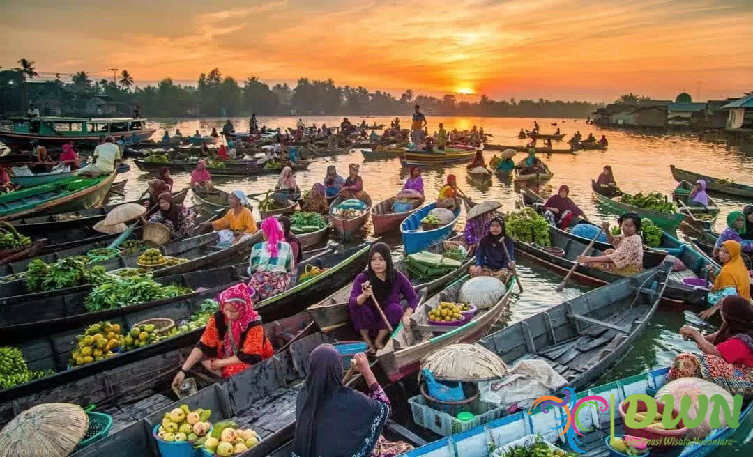 Pasar Terapung Lok Baintan: Surga Belanja di Atas Air