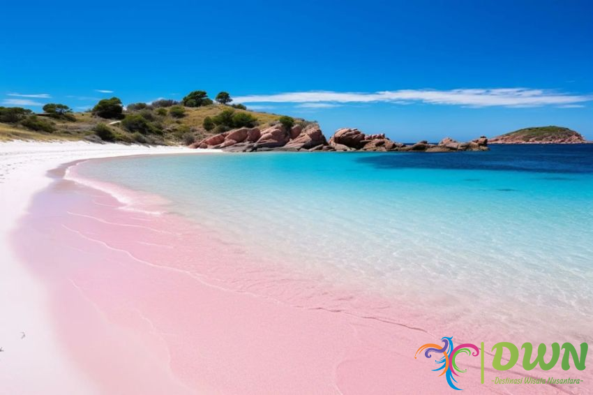 Pantai Pink di Indonesia: Destinasi Unik dengan Pesona Pasir Merah Muda