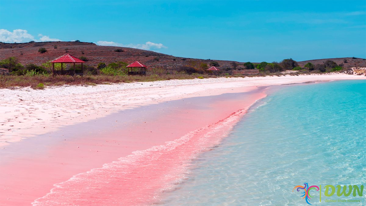 Pantai Pink di Indonesia: Destinasi Unik dengan Pesona Pasir Merah Muda