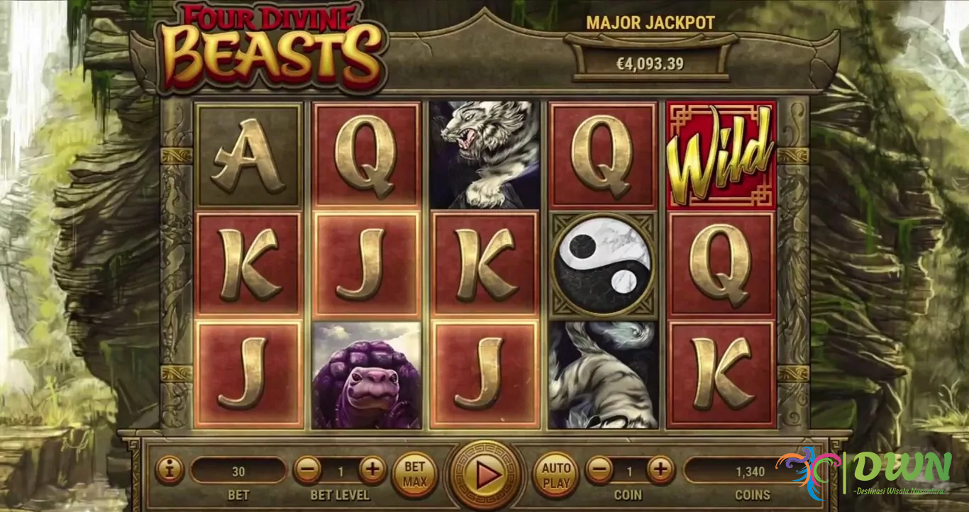 Four Divine Beasts: Slot Online Mitologi Tiongkok dengan 243 Cara Menang dari Habanero