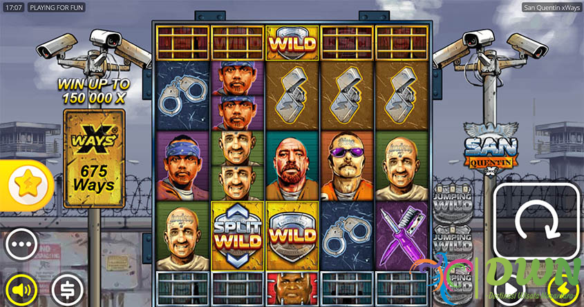 
San Quentin: Slot Bertema Penjara dengan Jackpot 150.000x Taruhan dari Nolimit City
