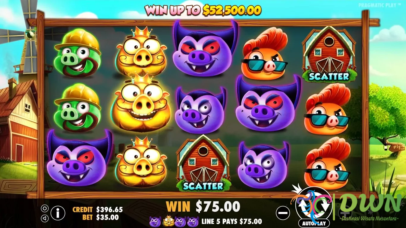 7 Piggies Slot Online: Petualangan Menguntungkan di Peternakan dengan Fitur Wild, Scatter, dan Pengali 5x