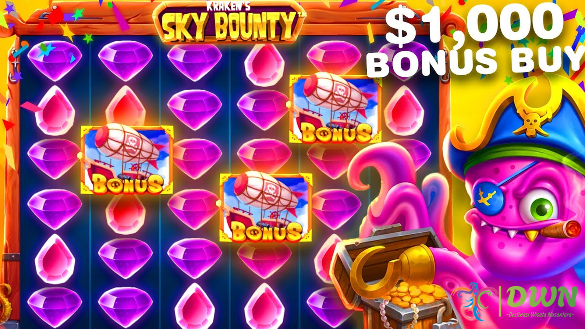 Raih Kemenangan di Slot Kraken's Sky Bounty