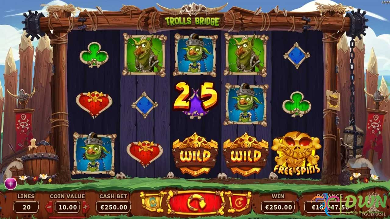 Trolls Bridge Slot Online: Kemenangan Fantasi dengan Wild, Scatter, dan Pengganda Hebat