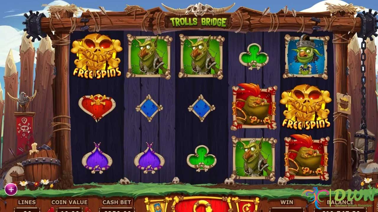 Trolls Bridge Slot Online: Kemenangan Fantasi dengan Wild, Scatter, dan Pengganda Hebat