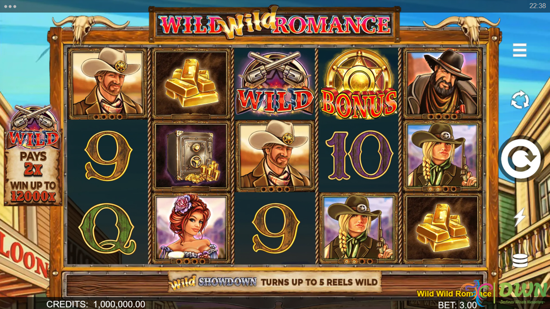 Free Spin Tanpa Henti! Coba Sensasi Bermain Wild Wild Romance