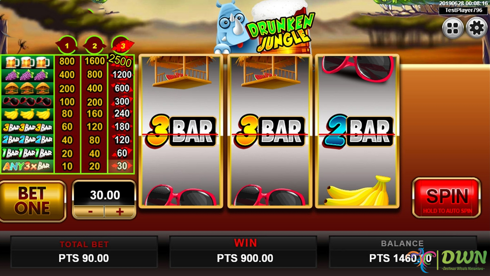 Drunken Jungle: Slot Gacor yang Bikin Dompetmu Gendut Seketika