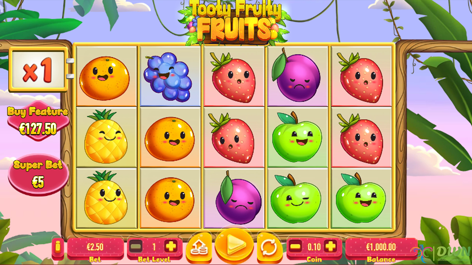 Tooty Fruity Fruits: Permainan yang Bikin Harimu Semanis Buah